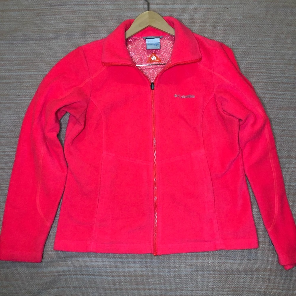 Columbia Omni-Heat Interchange Hot Pink Zip Up